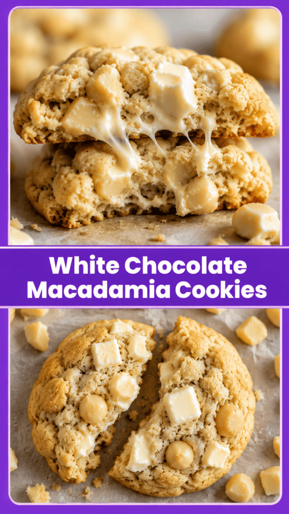 White Chocolate Macadamia Cookies