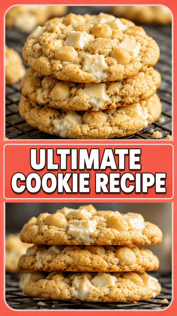 White Chocolate Macadamia Cookies
