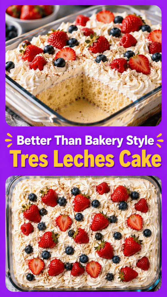Tres Leches Cake