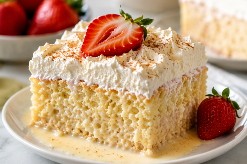 Tres Leches Cake: A Moist and Creamy Mexican Dessert
