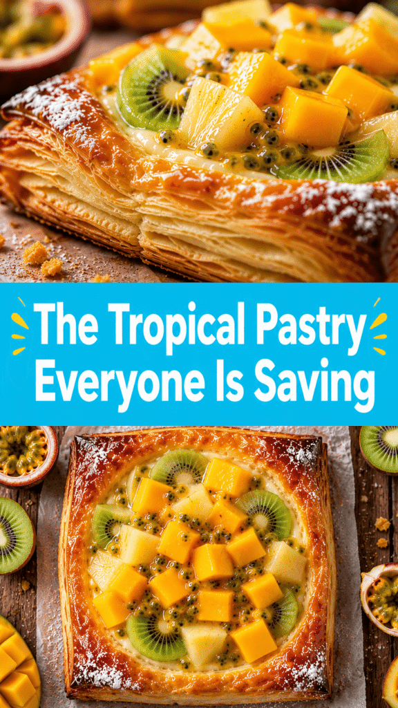 Tropical Fruit Danish Pastries