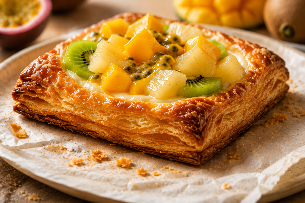 Tropical Fruit Danish Pastries