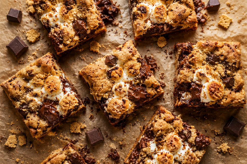 S’Mores Cookie Bars