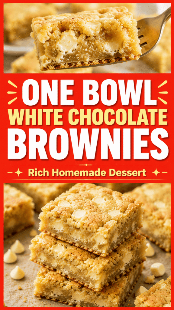 White Chocolate Brownies