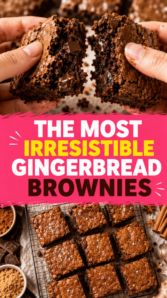 Gingerbread Brownies