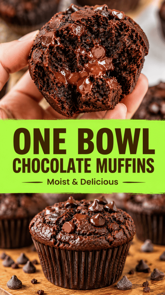 Double Chocolate Muffins