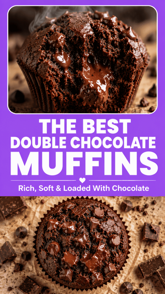 Double Chocolate Muffins
