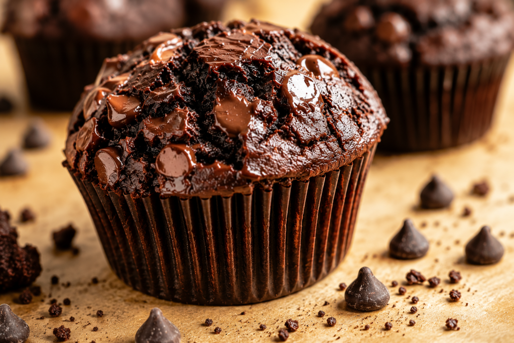 Double Chocolate Muffins