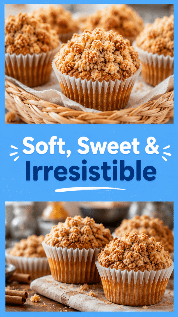 Cinnamon Streusel Muffins