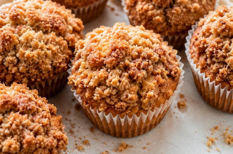 Cinnamon Streusel Muffins: Sweet, Buttery, and Irresistible