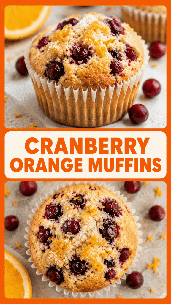 Cranberry Orange Muffins