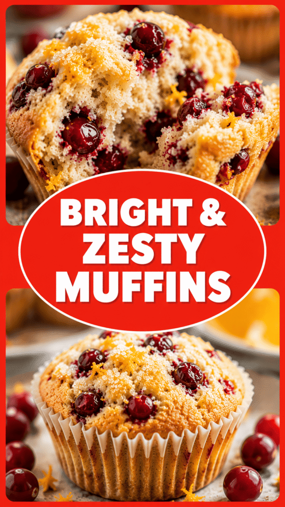 Cranberry Orange Muffins