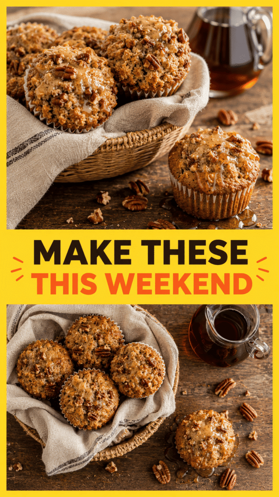 Maple Pecan Muffins