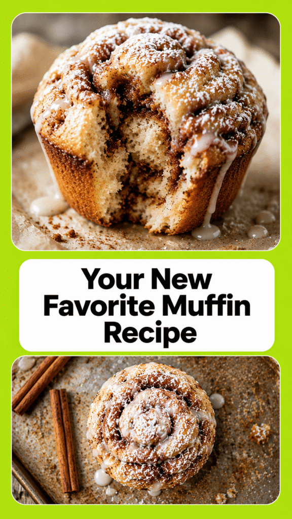 Cinnamon Roll Muffins