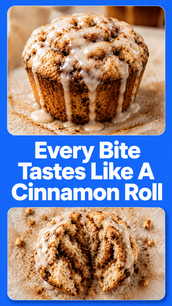 Cinnamon Roll Muffins