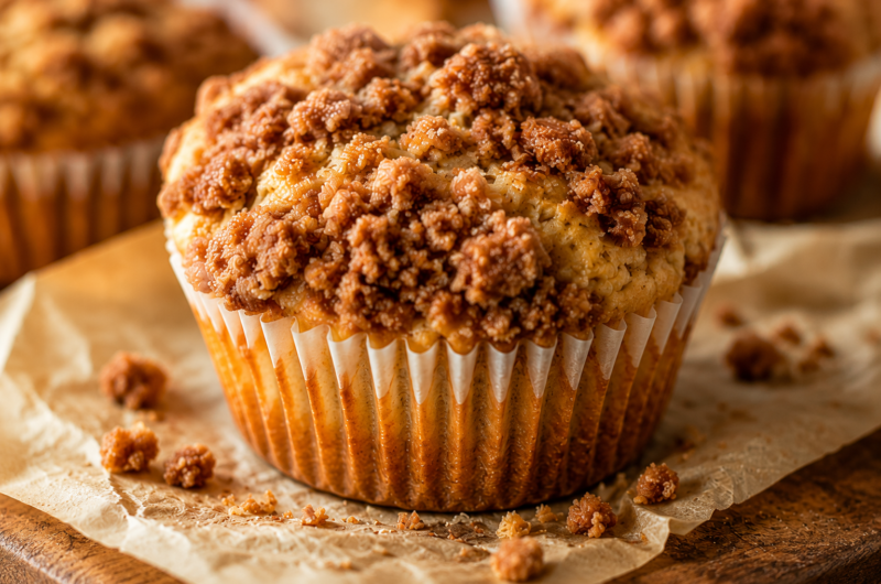 Coffee Cake Muffins with Streusel (Bakery-Style & Easy to Make)