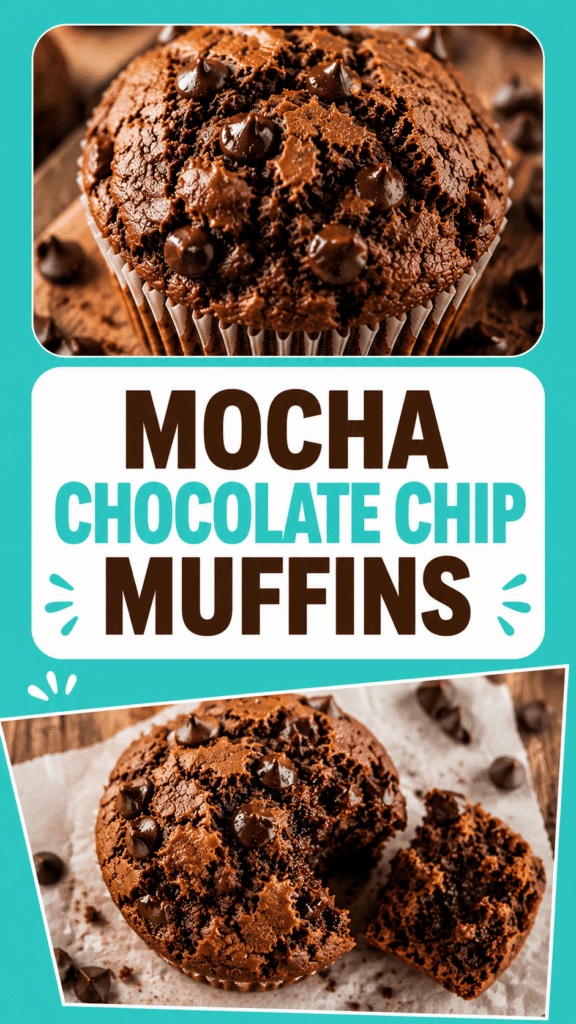 Mocha Chocolate Chip Muffins