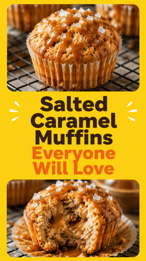 Salted Caramel Muffins