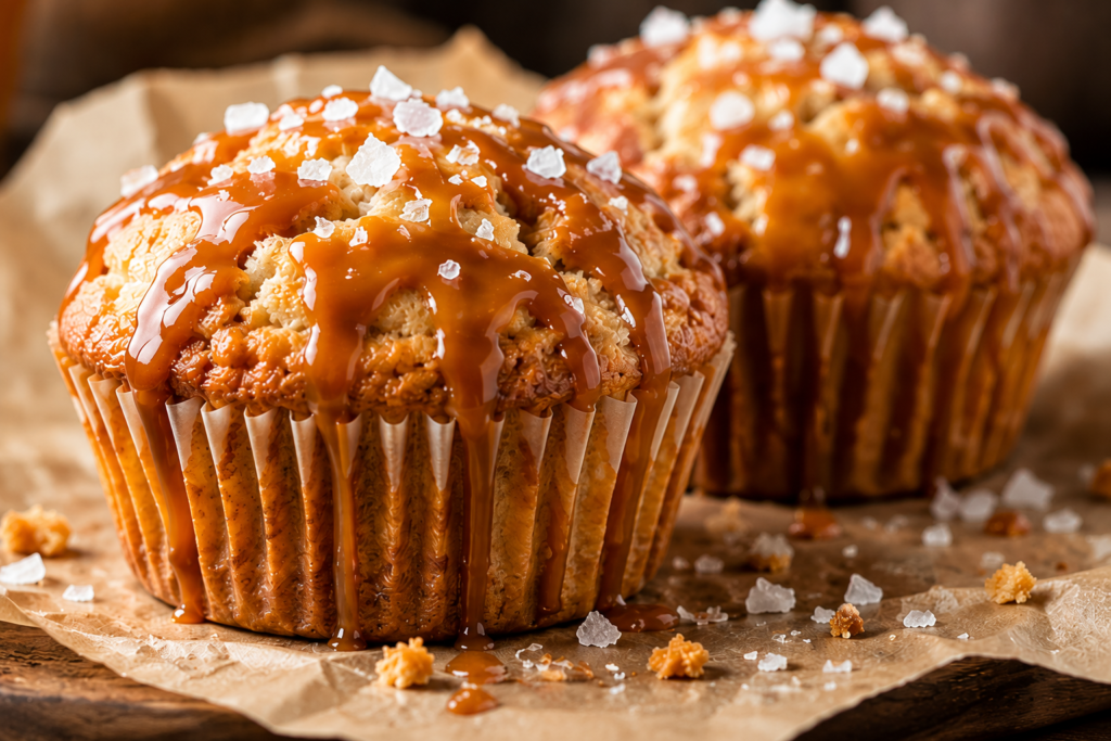 Salted Caramel Muffins
