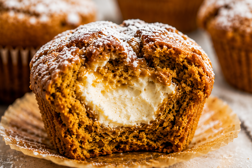 Pumpkin Cream Cheese Muffins