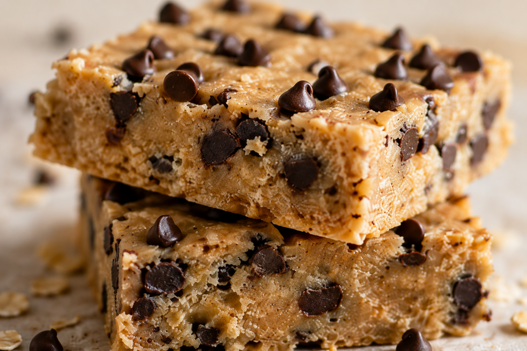 Protein Cookie Dough Bars
