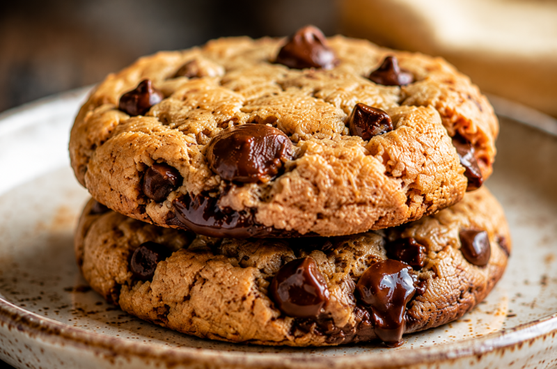 High Protein Chocolate Chip Cookies: Soft, Chewy & Delicious