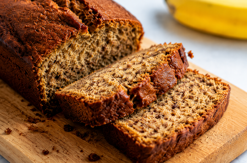 High Protein Banana Bread Recipe (Easy, Moist & Healthy)