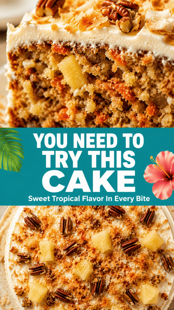 Tropical Carrot Cake