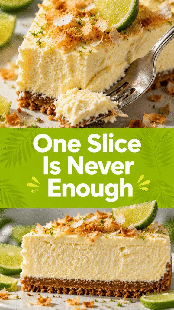 Coconut Lime Cheesecake