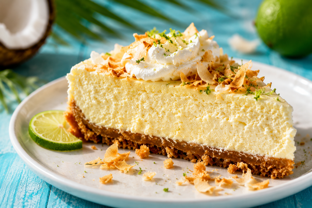 Coconut Lime Cheesecake