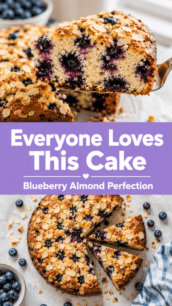 Blueberry Almond Tea Cake