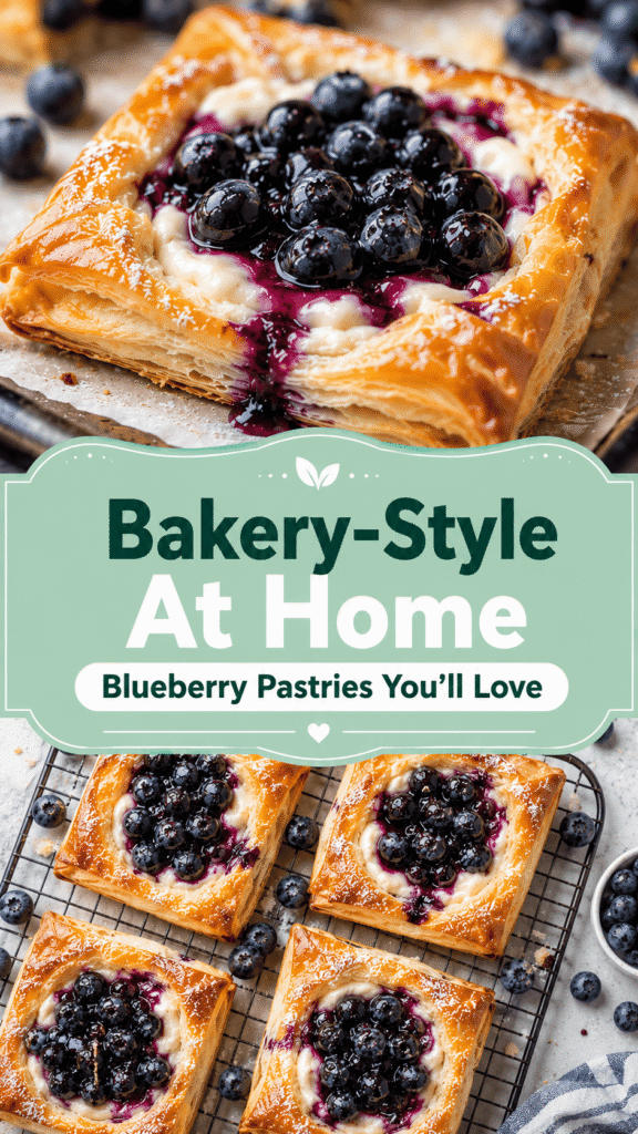 Blueberry Cream Cheese Pastries
