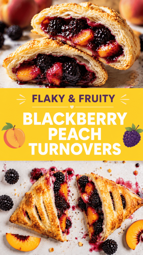 Blackberry Peach Turnovers
