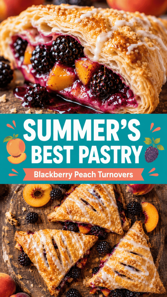 Blackberry Peach Turnovers