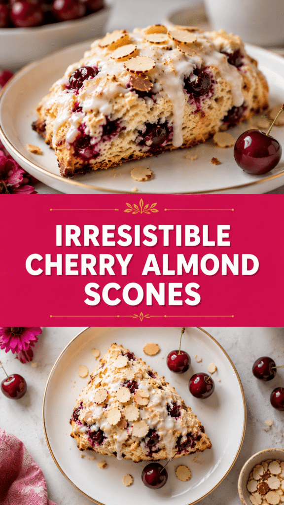 Cherry Almond Scones