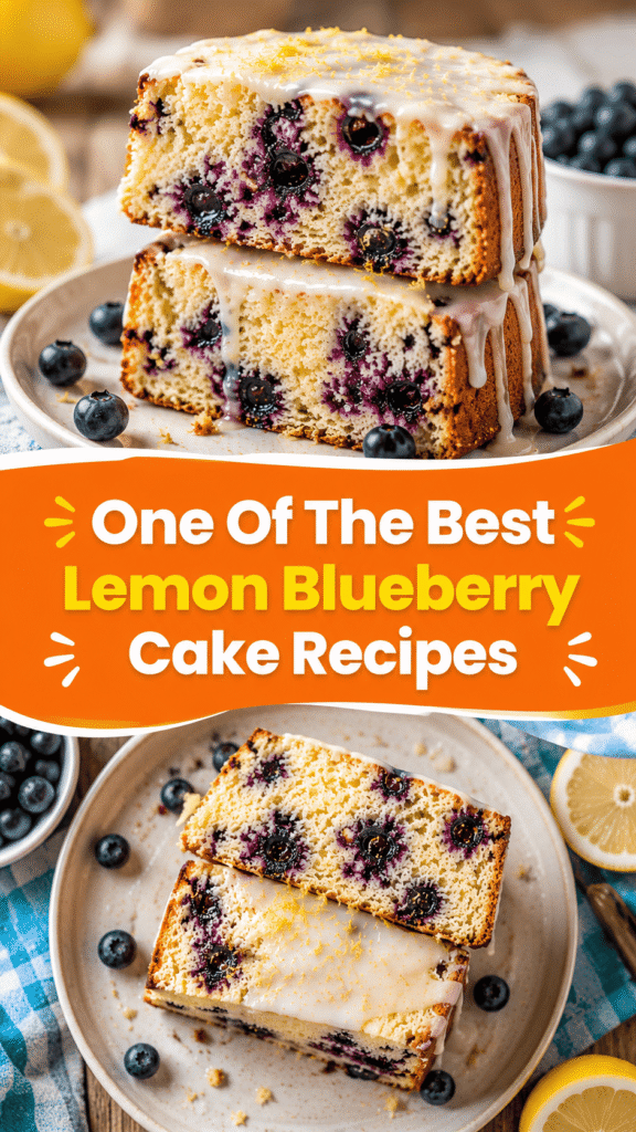 Lemon Blueberry Bundt Cake