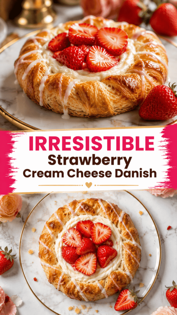 Strawberry Cream Cheese Danish