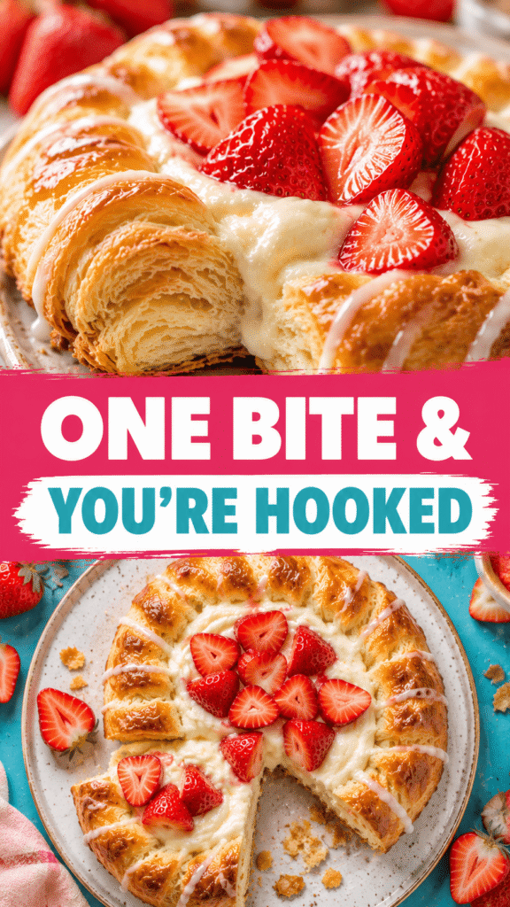Strawberry Cream Cheese Danish
