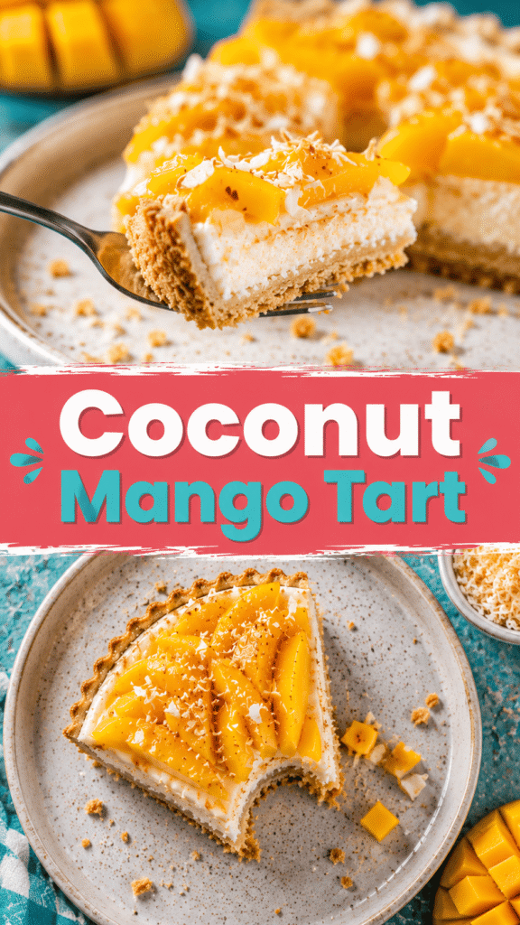 Coconut Mango Tart
