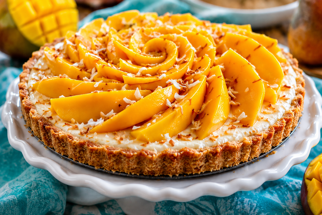 Coconut Mango Tart