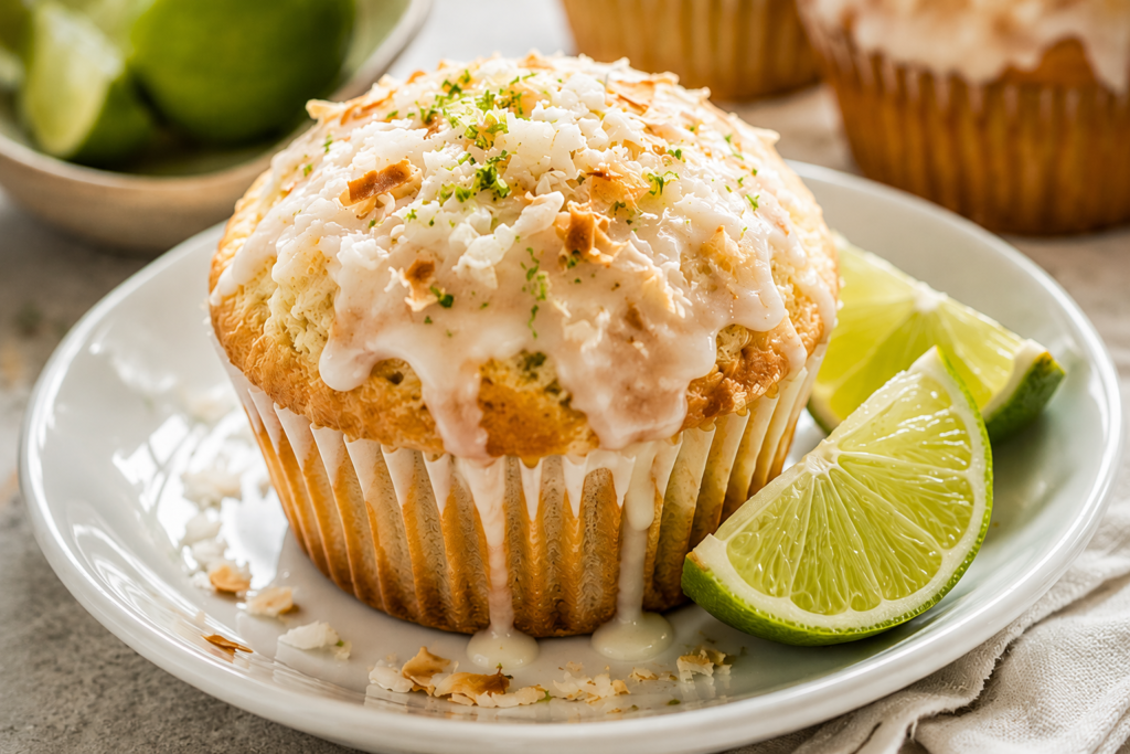 Coconut Lime Muffins