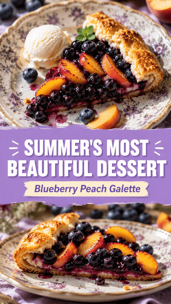 Blueberry Peach Galette