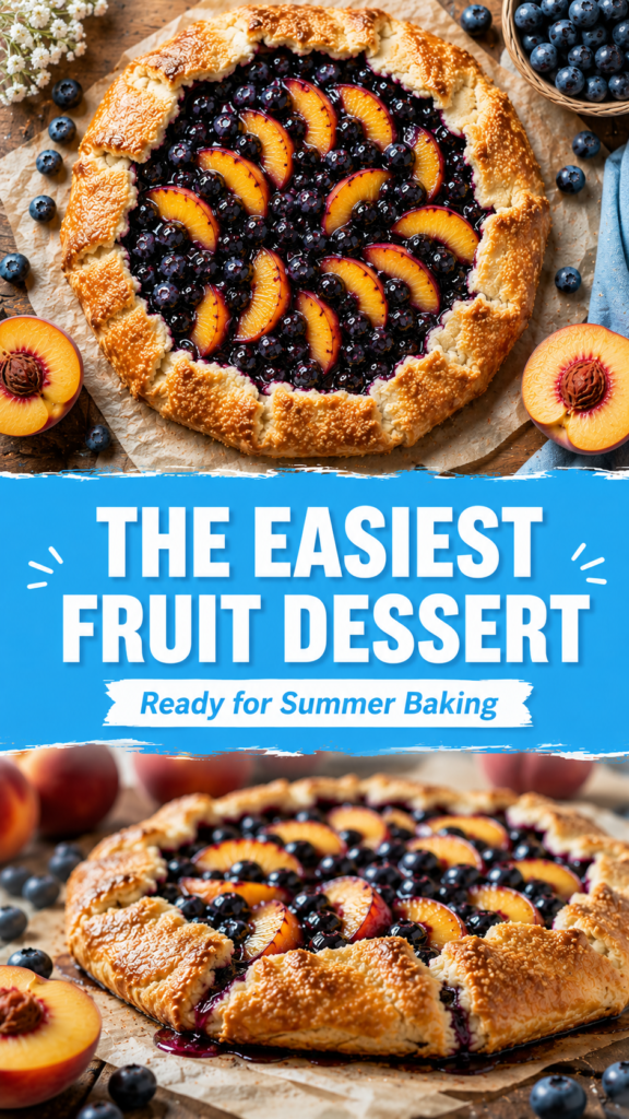 Blueberry Peach Galette