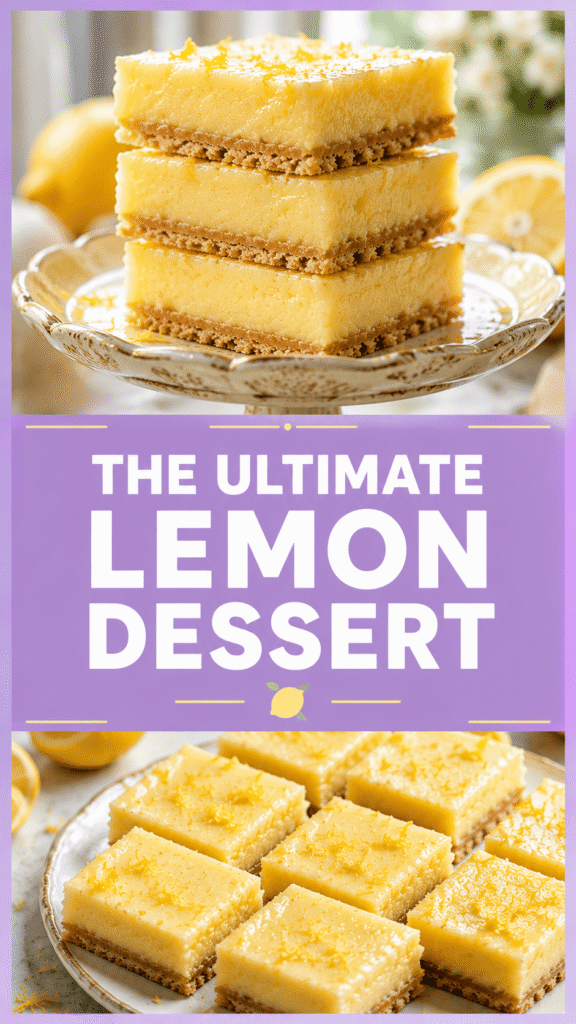 Lemon Cream Tart Bars