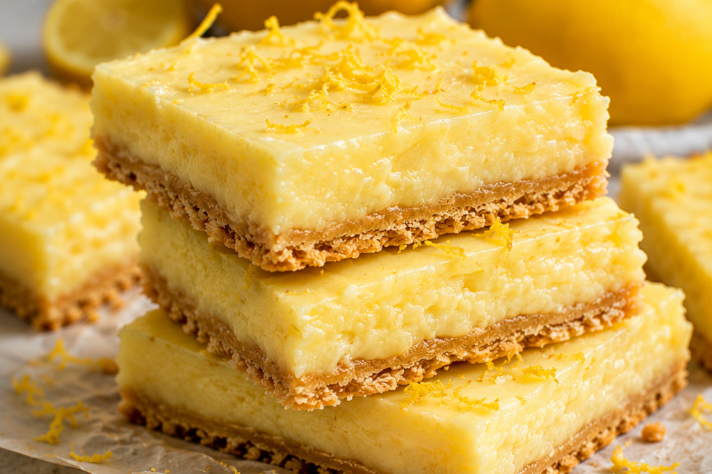 Lemon Cream Tart Bars
