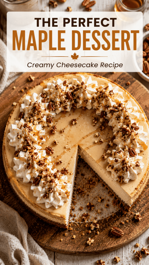 Maple Cheesecake