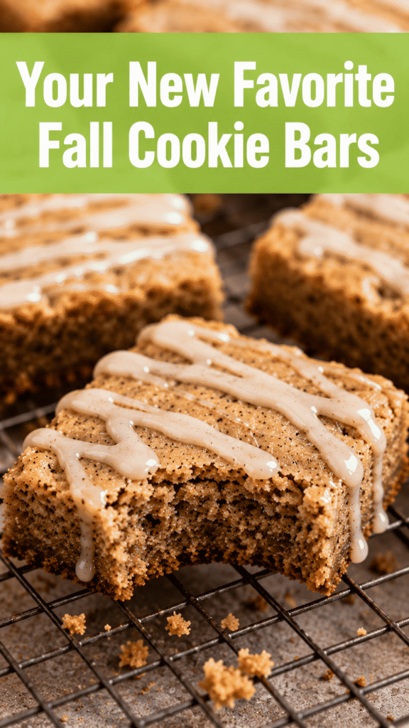 Chai Spice Cookie Bars