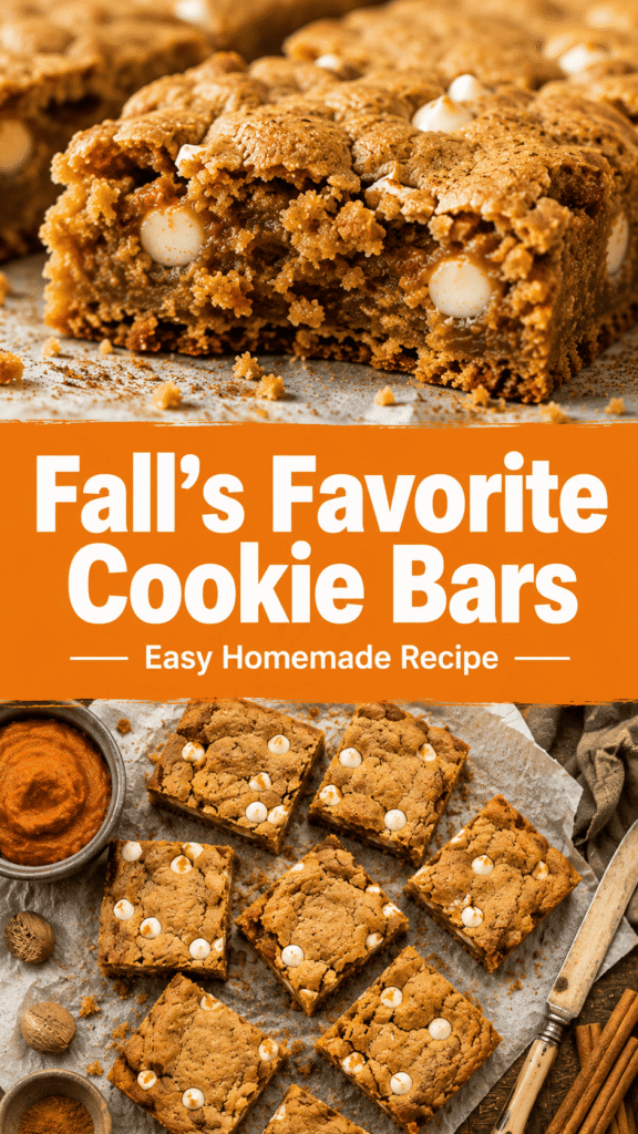Pumpkin Pie Cookie Bars