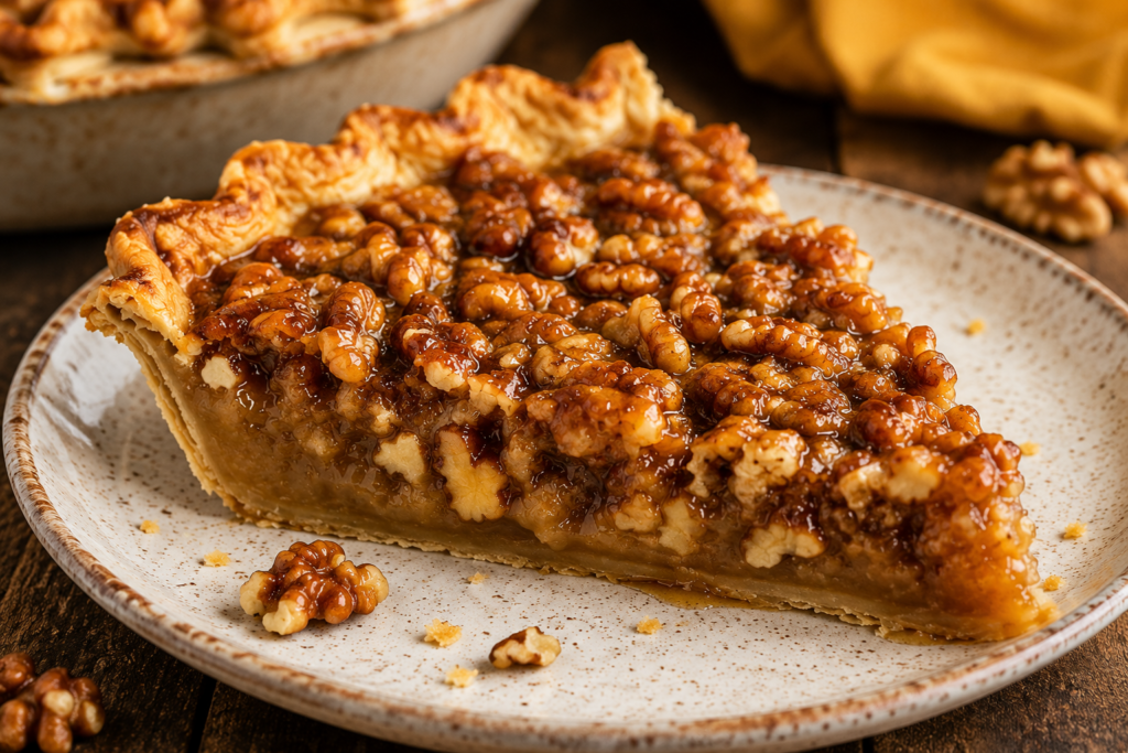 Maple Walnut Pie