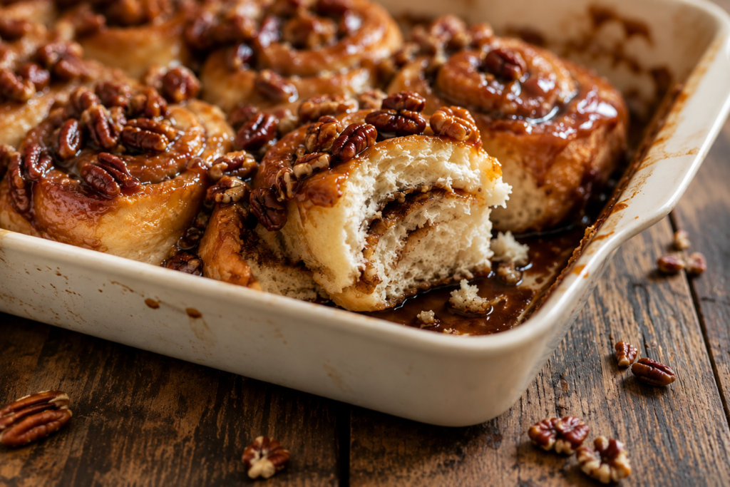 Maple Pecan Sticky Buns